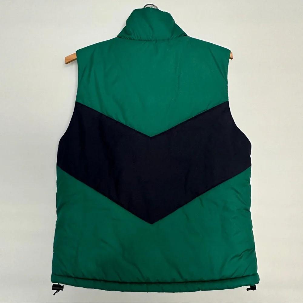 The North Face Women’s Sylvester Insulated Vest Evergreen Patchwork Big Sky S02 - Picture 7 of 16